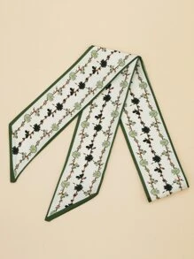 印花圍巾 - 彩色 - 查看 4