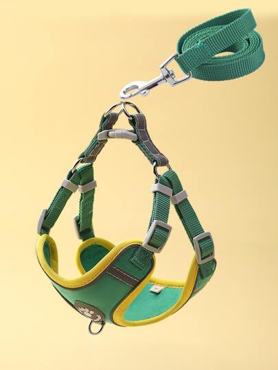 1入組爪子貼布寵物背帶和1条皮带