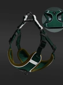 1入組爪子貼布寵物背帶和1条皮带 - 綠色 - 查看 4