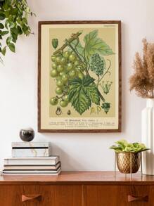 1入組化纖無框畫現代植物圖案無框畫家用 - 彩色 - 查看 1