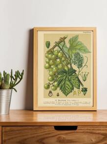 1入組化纖無框畫現代植物圖案無框畫家用 - 彩色 - 查看 5