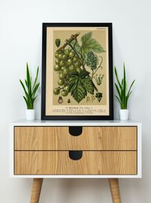 1入組化纖無框畫現代植物圖案無框畫家用 - 彩色 - 查看 7