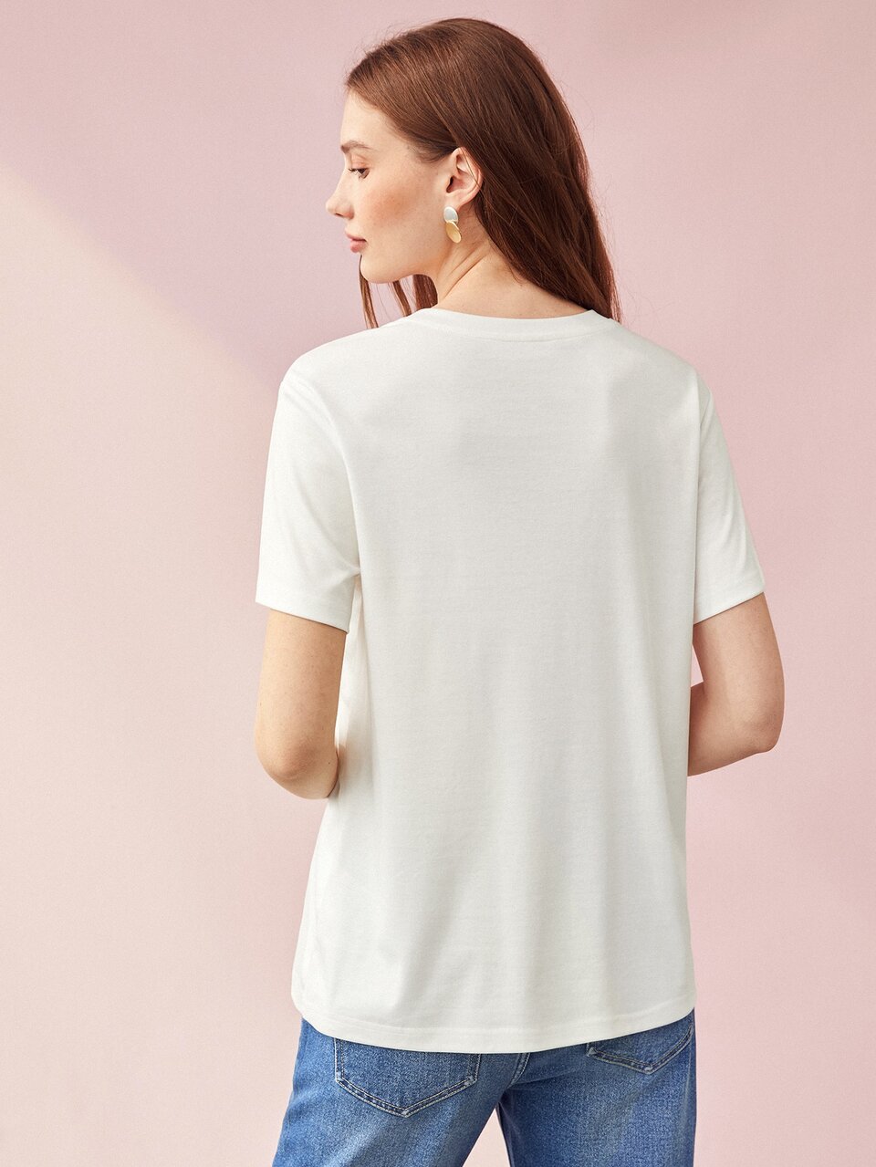 BUTTERFLY PRINT T-SHIRT