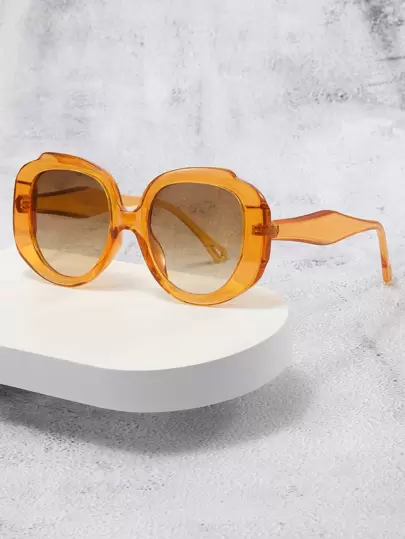 幾何框架太陽眼鏡