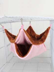 1入組雙層隨機色倉鼠吊床 - 彩色 - 查看 2