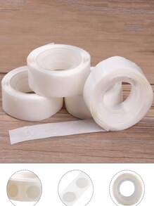 4 cái/bộ PP Keo bong bóng , Chấm keo Cho bữa tiệc - trắng - Xem 2