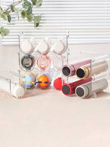 1 Thú Cưng Để Bàn Giá Đựng Đồ, Tối Giản Rõ Ràng Xếp Chồng Bình Giá Đựng Đồ Cho Nhà Bếp - Trong sáng - Xem 5