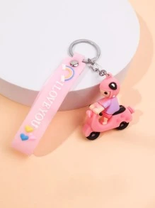 Llavero De Con Figura De Dibujos Animados - Multicolor - Ver 3