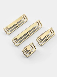 Núm Ngăn Kéo Hợp Kim Kẽm, Tay Cầm Ngăn Kéo Vàng Cổ Điển Cho Gia Đình - Vàng - Xem 1