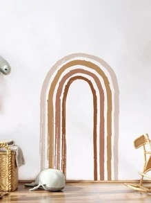 Cái/bộ PVC Dán Tường Hiện Đại Hình Vòm Decal Dán Tường Tự Dính Cho Gia Đình - Nhiều màu - Xem 1