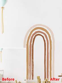 Cái/bộ PVC Dán Tường Hiện Đại Hình Vòm Decal Dán Tường Tự Dính Cho Gia Đình - Nhiều màu - Xem 5