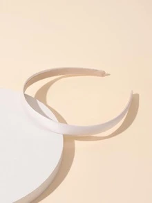 Minimalist Solid Headband - Beige - View 4