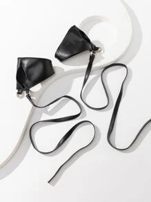 Găng tay cụt ngón - màu đen - Xem 2