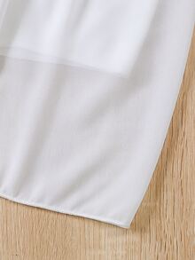 Baby Contrast Lace Cami Jumpsuit & Accessory Headband - White - View 6