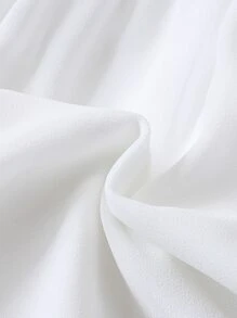 Baby Contrast Lace Cami Jumpsuit & Accessory Headband - White - View 7