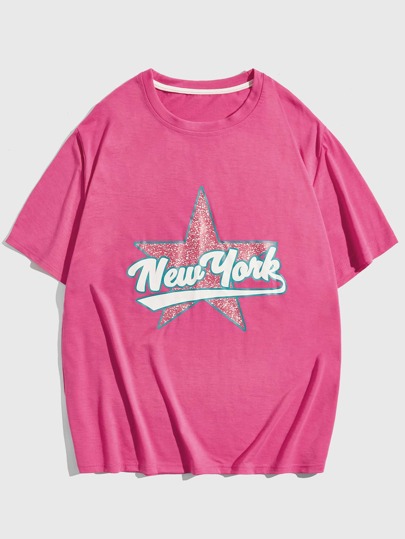 Prep Guys Star Letter Graphic Tee