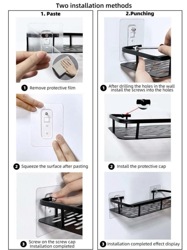 1pc Bathroom Shower Rack SHEIN USA