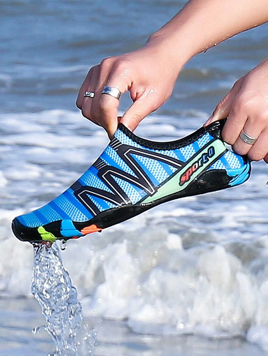 Giày thể thao nam Sọc - Xanh đậm - Xem 1