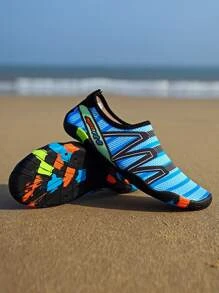 Giày thể thao nam Sọc - Xanh đậm - Xem 2