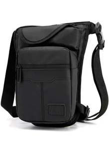 男士腿掛包腰部腰包摩托車騎手肩部斜挎包大腿臀部臀部腰帶包胸包