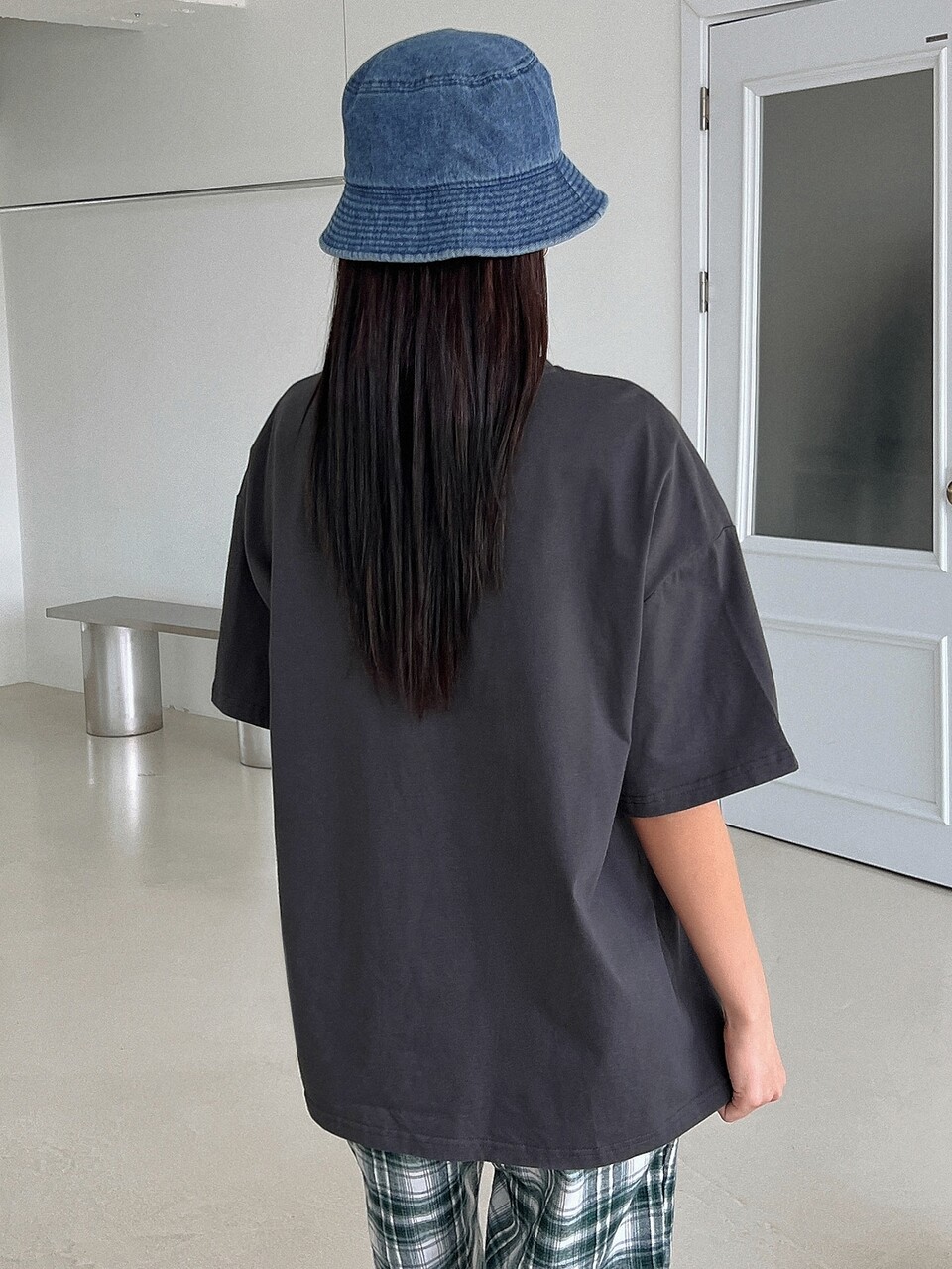 Letter Graphic Drop Shoulder Tee