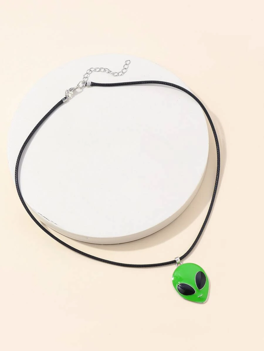 Alien Charm Necklace