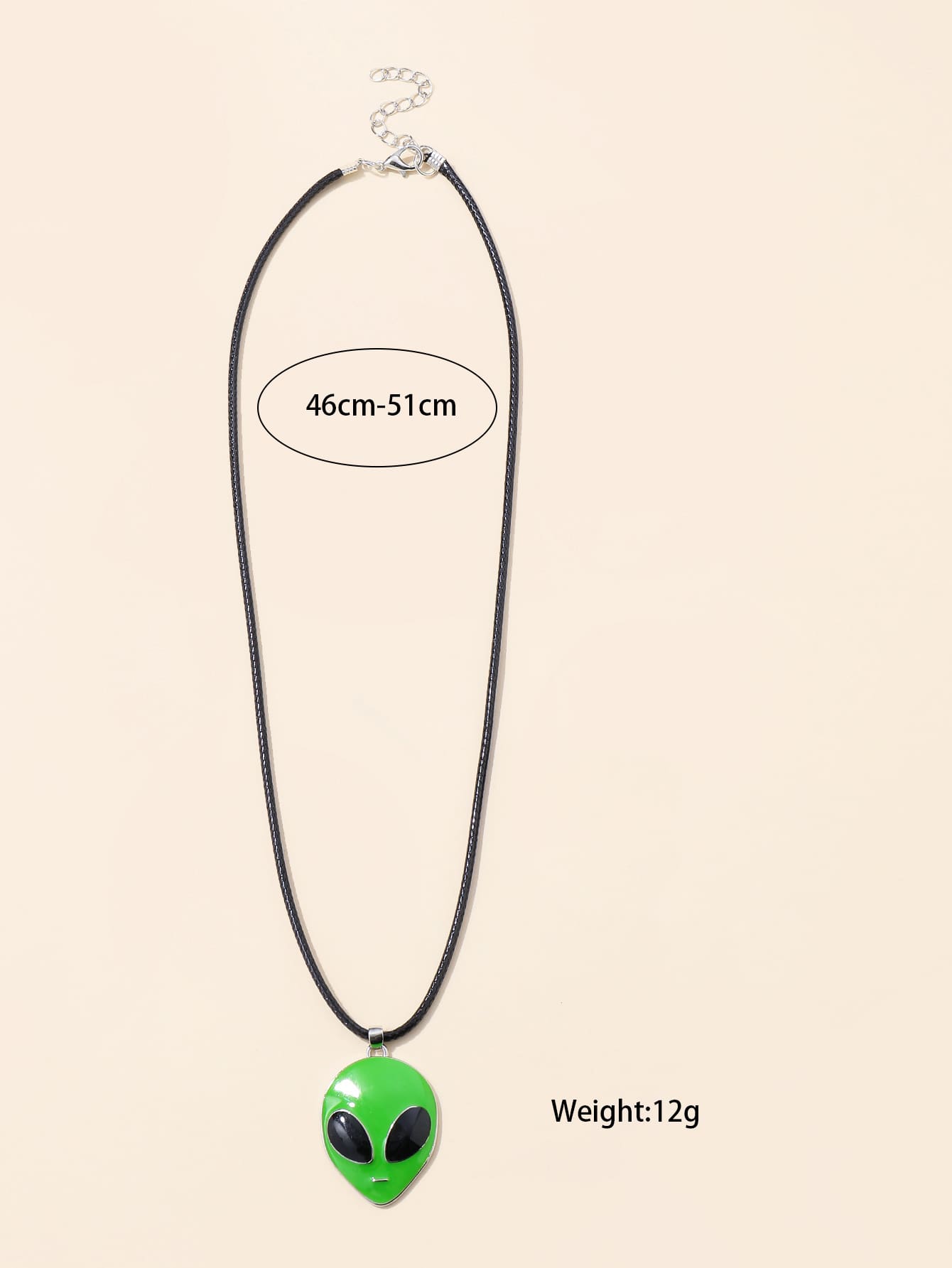 Alien Charm Necklace