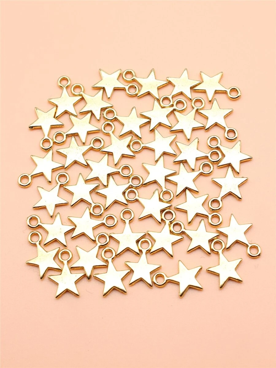 Colgante DIY con estrella - Amarillo Oro - Ver 1