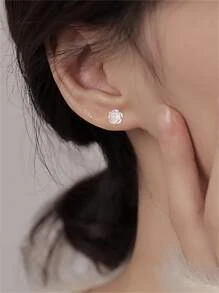 Bông tai stud - Trong sáng - Xem 2