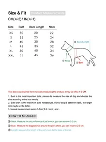 1入組卡通圖案寵物背心適用於貓和狗狗適合夏天
