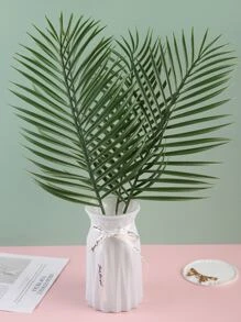 1 Nhựa Cây Nhân Tạo, Lá Nhân Tạo Trang Trí Tối Giản Cho Gia Đình, Tiệc - màu xanh lá - Xem 1