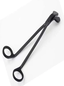 1入組不銹鋼蠟燭滅火器,黑色燭芯修剪器