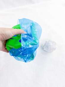 1入組便攜寵物拾便器和1卷便便袋 - 綠色 - 查看 1