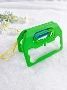 1入組便攜寵物拾便器和1卷便便袋 - 綠色 - 查看 5