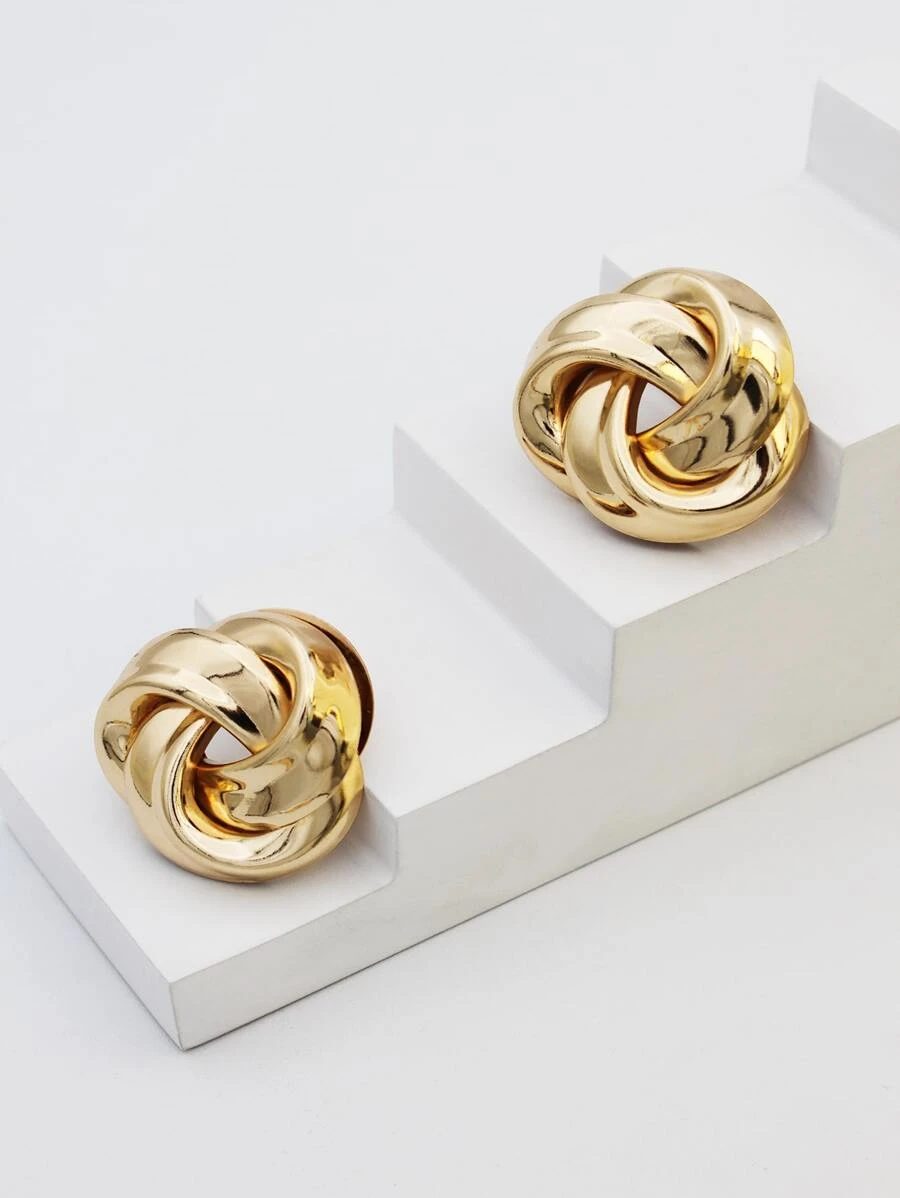 Bông tai stud - Vàng - Xem 1