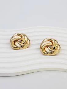 Bông tai stud - Vàng - Xem 2