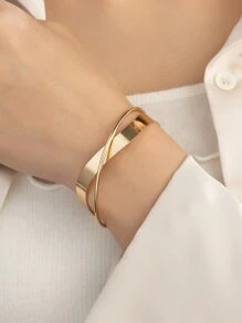 Criss Cross Cuff Bangle