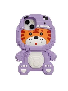 Cartoon Tiger Design Phone Case
