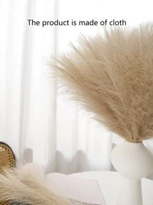 5/10/20 pezzi di erba di vimini artificiale soffice, fiori finti boho per decorazione di vasi, casa, fattoria, matrimoni, San Valentino, regali - Caffè Marrone - Visualizzare 7