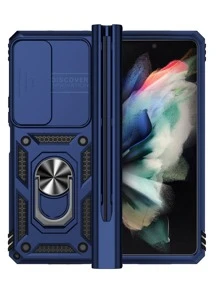 适用于男士手机壳，适用于 16男士款，男士磁吸式手机壳带指环支架，国际版，非国内版 - 藍色 - 查看 2