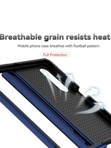 适用于男士手机壳，适用于 16男士款，男士磁吸式手机壳带指环支架，国际版，非国内版 - 藍色 - 查看 5