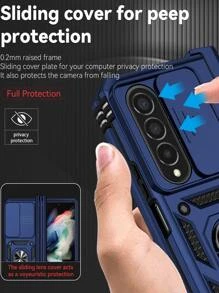 适用于男士手机壳，适用于 16男士款，男士磁吸式手机壳带指环支架，国际版，非国内版 - 藍色 - 查看 8