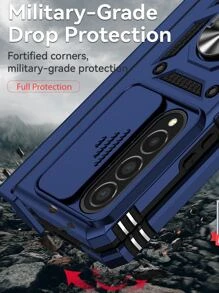 适用于男士手机壳，适用于 16男士款，男士磁吸式手机壳带指环支架，国际版，非国内版 - 藍色 - 查看 9