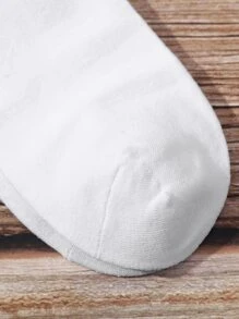 4 pares Calcetines unicolor deportivo - Multicolor - Ver 3