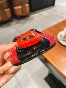 1 Miếng Đúng mốt Đua xe Imd Kỹ thuật công nghệ Loại vỏ , Mềm mại Và Cứng , Chống giọt bắn , Chống mồ hôi , Chống dấu vân tay , Bền chặt , Mờ dần , Tương thích với iPhone - Đỏ - Xem 5