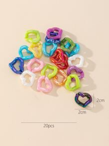 20pcs/set Chain DIY Jewelry Accessory - Multicolor - View 3