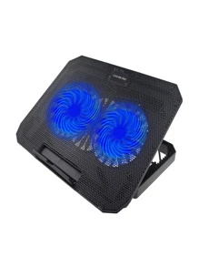 1pc Foldable PC Cooling Fan - Black - View 1