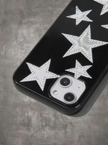 ROMWE Grunge Punk Ốp lưng điện thoại ốp lưng điện thoại - Đen và trắng - Xem 2