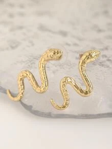 蛇耳釘 - 金黃色 - 查看 1