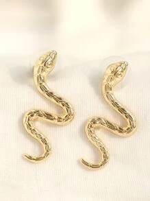 蛇耳釘 - 金黃色 - 查看 4